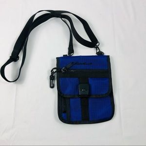 Eddie Bauer Crossbody blue and black.